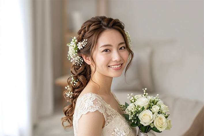 ブライダルヘアメイク
